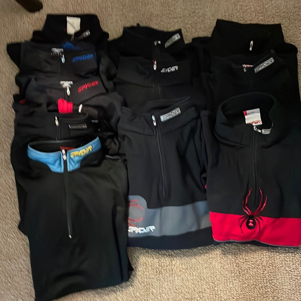 Spyder log sleeve top